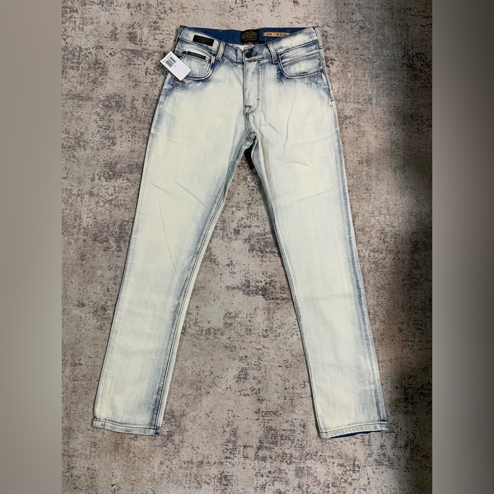 Third & Army Jeans Men 31 X32 Slim Engineer Distressed Made In USA
